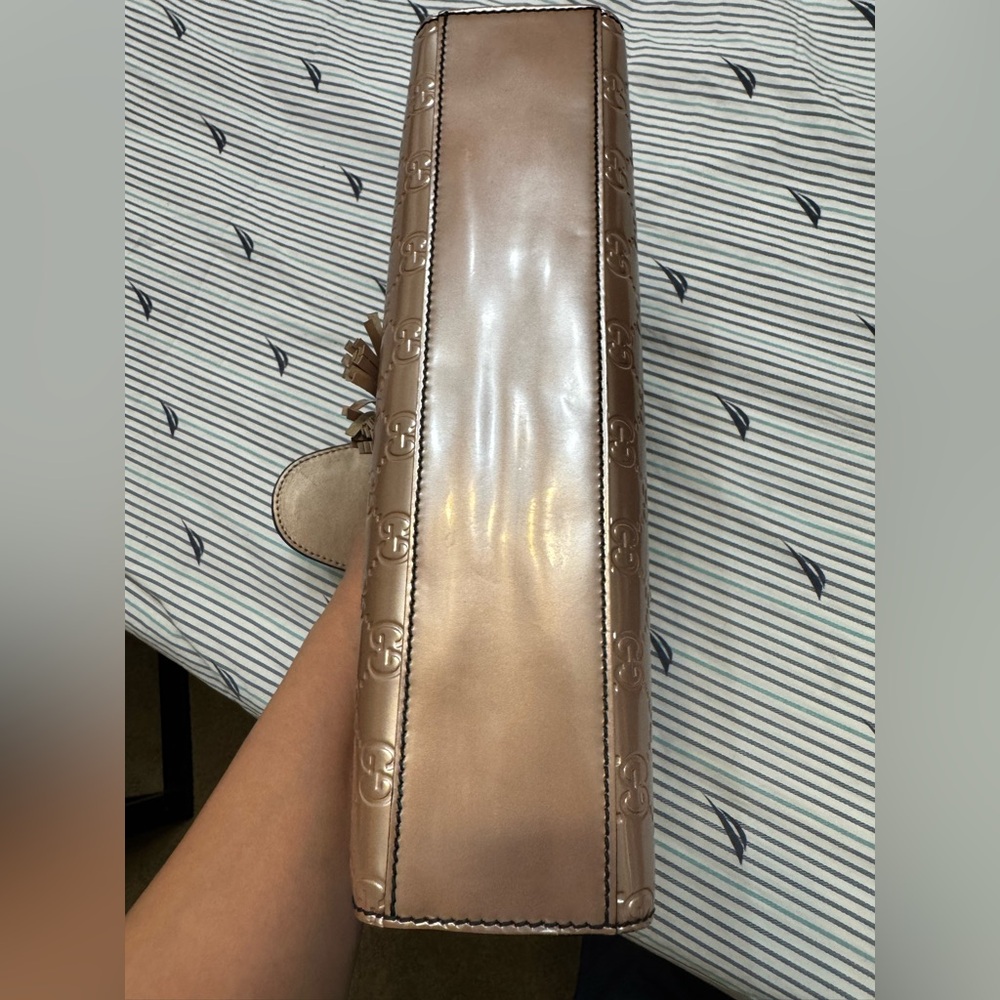GUCCI  Medium guccissima patent leather 💯💯authentic - Picture 7 of 12